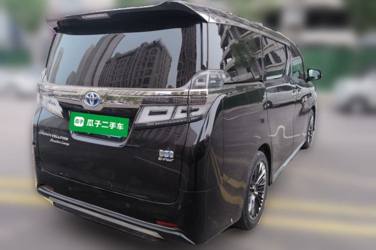 Used Toyota Vellfire 2021 Crown Dual-Engine 2.5L HV Supreme Edition Rear Right 45 Deg