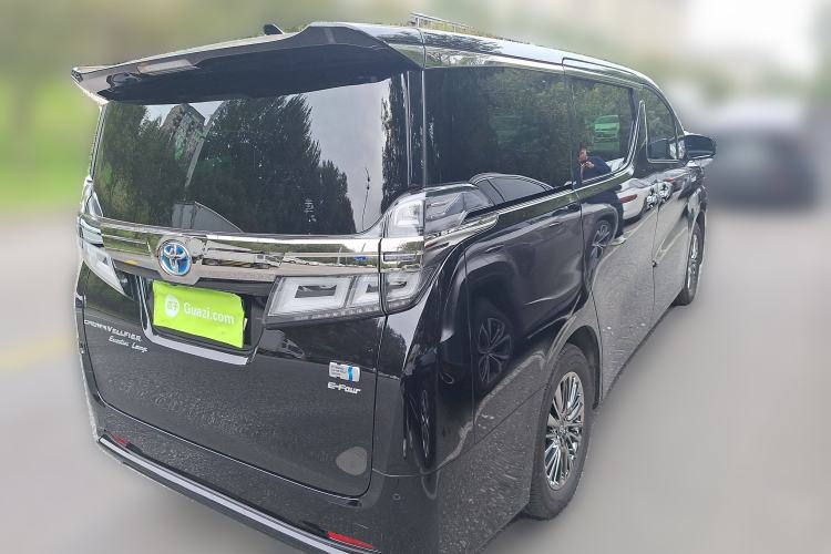Used Toyota Vellfire 2021 Crown Dual-Engine 2.5L HV Prestige Edition Rear Right 45 Deg