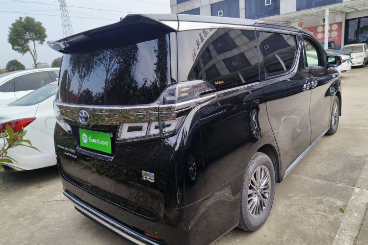 Used Toyota Vellfire 2021 Crown Dual-Engine 2.5L HV Supreme Edition Rear Right 45 Deg