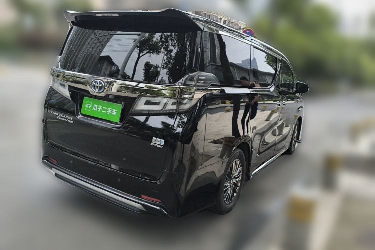 Used Toyota Vellfire 2021 Crown Dual-Engine 2.5L HV Supreme Edition Rear Right 45 Deg