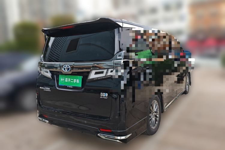 Used Toyota Vellfire 2021 Crown Dual-Engine 2.5L HV Luxury Edition Rear Right 45 Deg