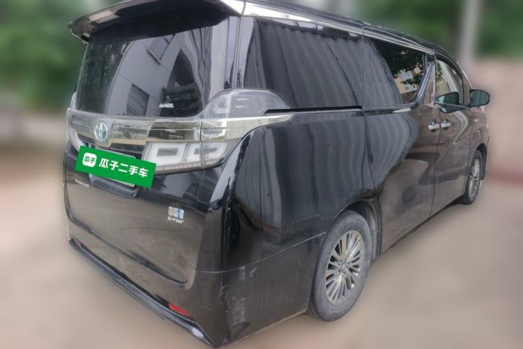 Used Toyota Vellfire 2021 Crown Dual-Engine 2.5L HV Prestige Edition Rear Right 45 Deg