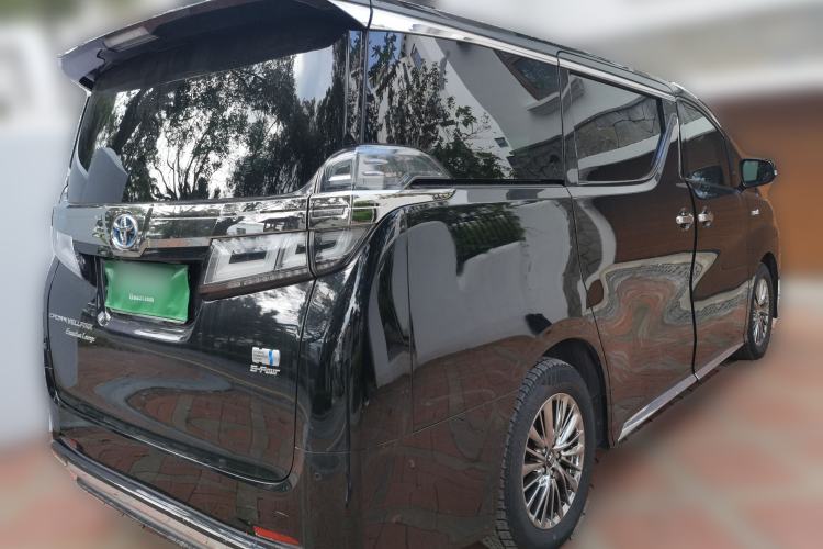 Used Toyota Vellfire 2021 Crown Dual-Engine 2.5L HV Supreme Edition Rear Right 45 Deg