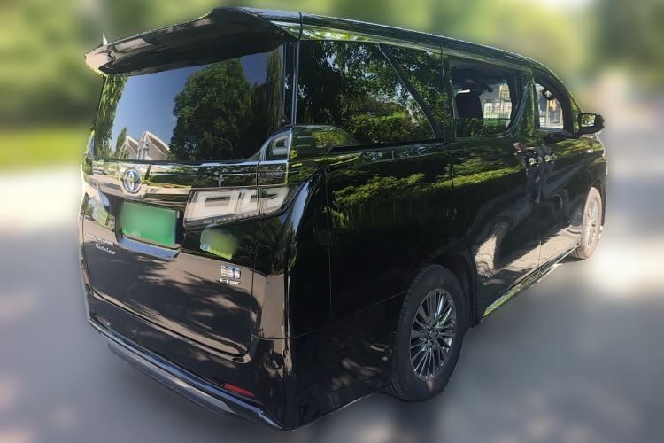 Used Toyota Vellfire 2021 Crown Dual-Engine 2.5L HV Supreme Edition Rear Right 45 Deg