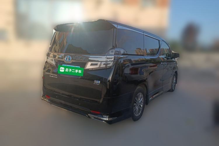 Used Toyota Vellfire 2021 Crown Dual-Engine 2.5L HV Prestige Edition Rear Right 45 Deg