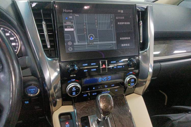 Used Toyota Vellfire 2021 Crown Dual-Engine 2.5L HV Prestige Edition Audio And AC Panel