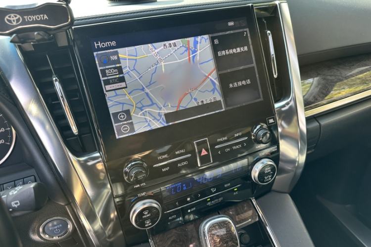 Used Toyota Vellfire 2021 Crown Dual-Engine 2.5L HV Prestige Edition Audio And AC Panel