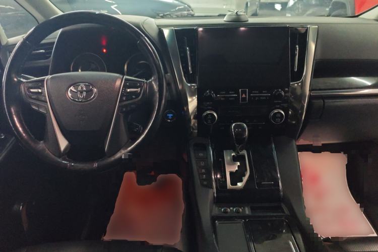 Used Toyota Vellfire 2021 Crown Dual-Engine 2.5L HV Luxury Edition Center Console