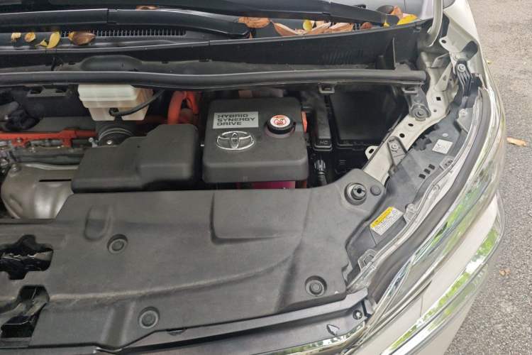 Used Toyota Vellfire 2021 Crown Dual-Engine 2.5L HV Prestige Edition Engine Bay Left