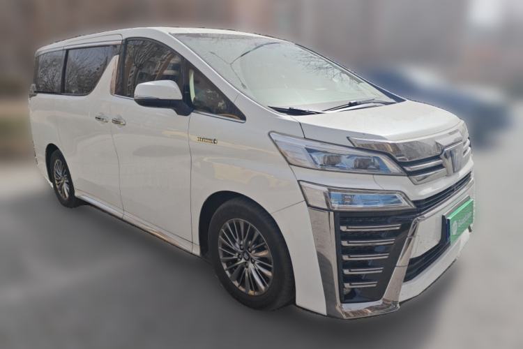Used Toyota Vellfire 2021 Crown Dual-Engine 2.5L HV Supreme Edition Front Right 45 Deg