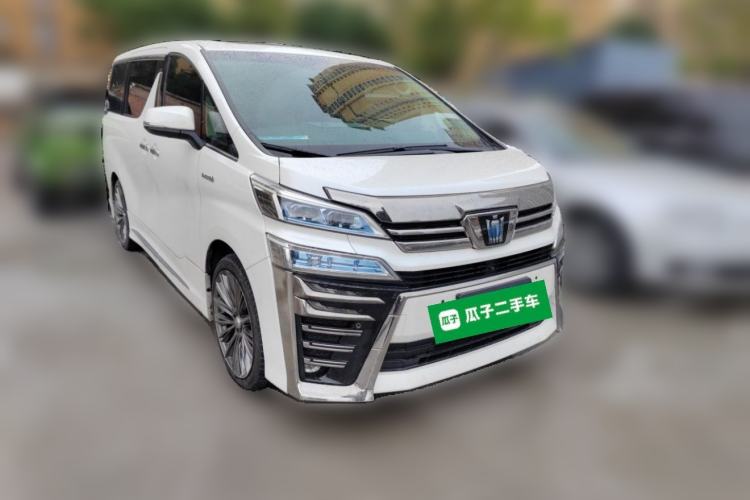 Used Toyota Vellfire 2021 Crown Dual-Engine 2.5L HV Luxury Edition Front Right 45 Deg
