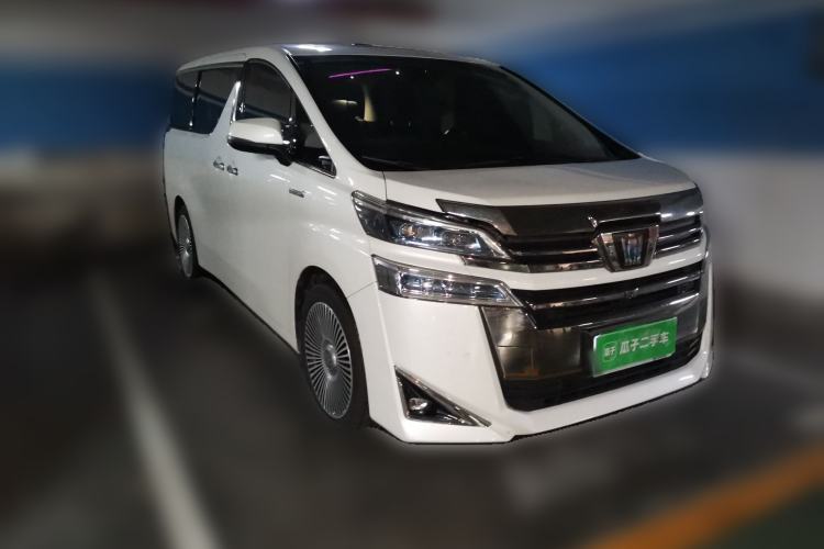 Used Toyota Vellfire 2021 Crown Dual-Engine 2.5L HV Luxury Edition Front Right 45 Deg