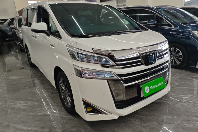 Used Toyota Vellfire 2021 Crown Dual-Engine 2.5L HV Luxury Edition Front Right 45 Deg