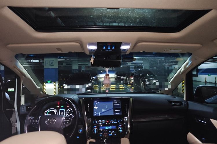 Used Toyota Vellfire 2021 Crown Dual-Engine 2.5L HV Prestige Edition Headliner