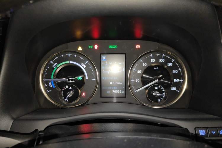 Used Toyota Vellfire 2021 Crown Dual-Engine 2.5L HV Prestige Edition Instrument Cluster