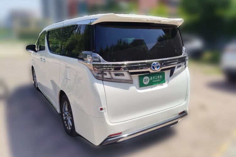 Used Toyota Vellfire 2021 Crown Dual-Engine 2.5L HV Supreme Edition Rear Left 45 Deg