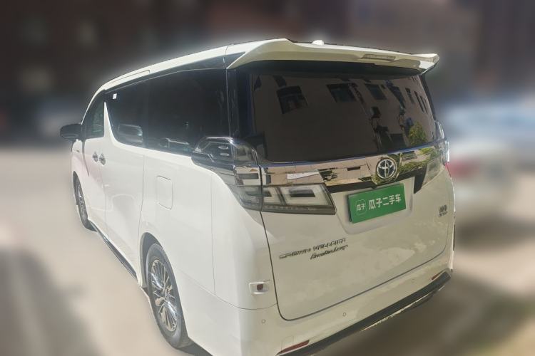 Used Toyota Vellfire 2021 Crown Dual-Engine 2.5L HV Supreme Edition Rear Left 45 Deg