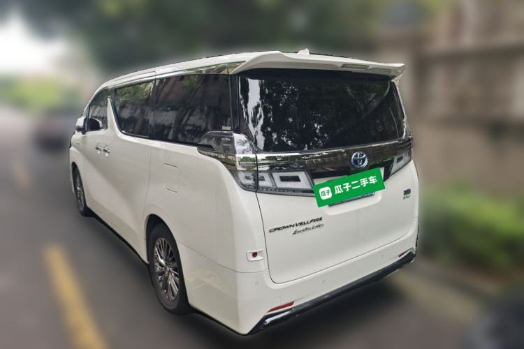 Used Toyota Vellfire 2021 Crown Dual-Engine 2.5L HV Prestige Edition Rear Left 45 Deg