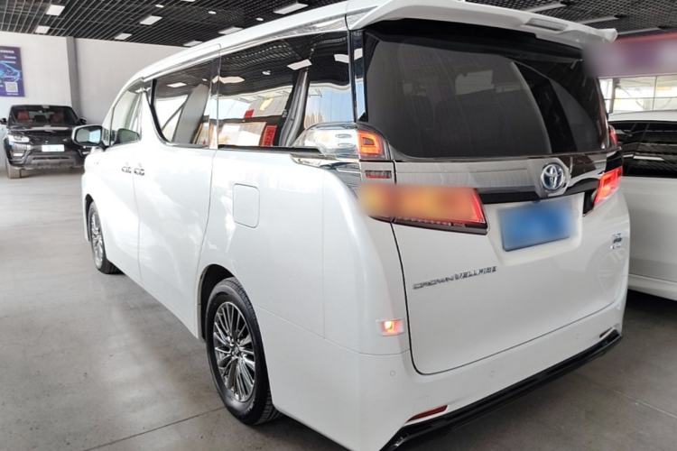 Used Toyota Vellfire 2021 Crown Dual-Engine 2.5L HV Luxury Edition Rear Left 45 Deg
