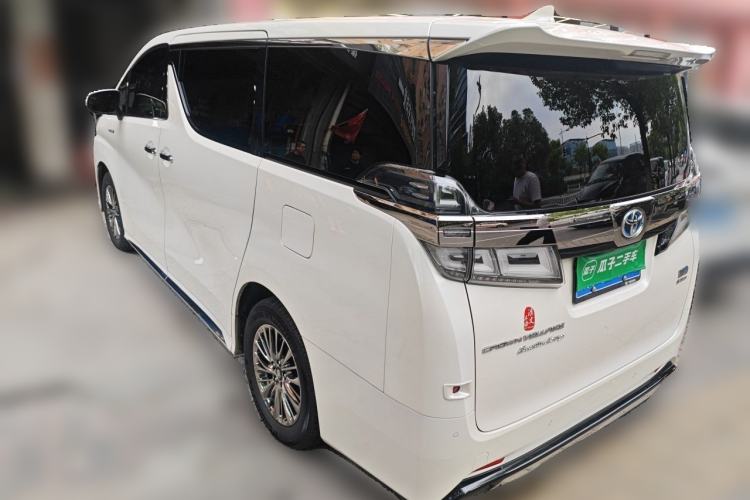 Used Toyota Vellfire 2021 Crown Dual-Engine 2.5L HV Supreme Edition Rear Left 45 Deg