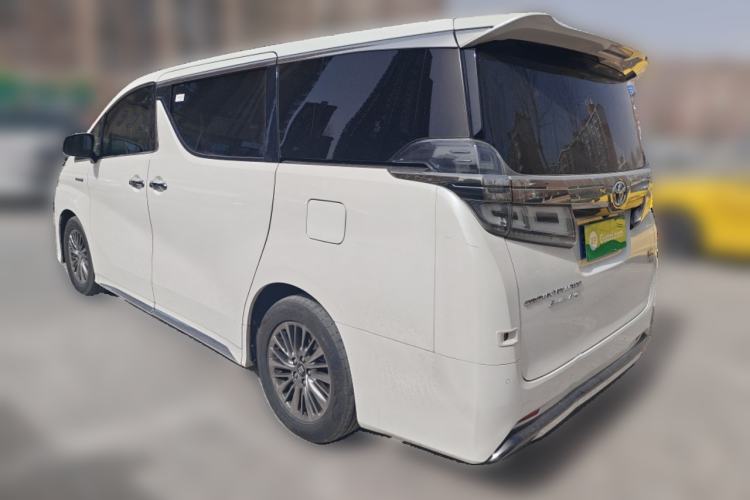 Used Toyota Vellfire 2021 Crown Dual-Engine 2.5L HV Supreme Edition Rear Left 45 Deg