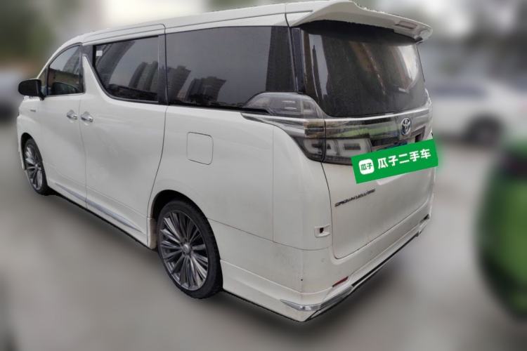 Used Toyota Vellfire 2021 Crown Dual-Engine 2.5L HV Luxury Edition Rear Left 45 Deg