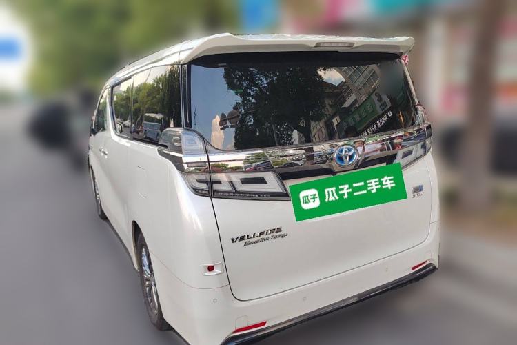 Used Toyota Vellfire 2021 Crown Dual-Engine 2.5L HV Prestige Edition Rear Left 45 Deg