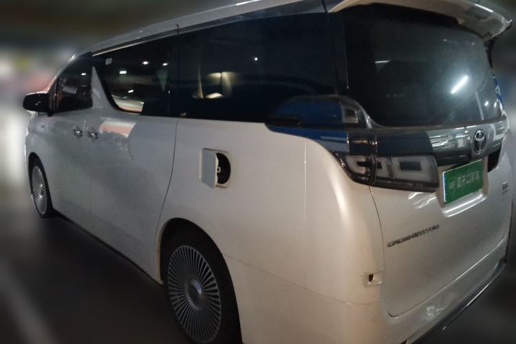 Used Toyota Vellfire 2021 Crown Dual-Engine 2.5L HV Luxury Edition Rear Left 45 Deg