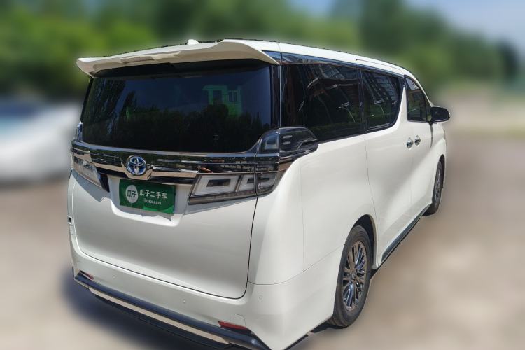 Used Toyota Vellfire 2021 Crown Dual-Engine 2.5L HV Supreme Edition Rear Right 45 Deg