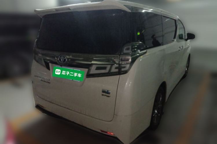Used Toyota Vellfire 2021 Crown Dual-Engine 2.5L HV Prestige Edition Rear Right 45 Deg