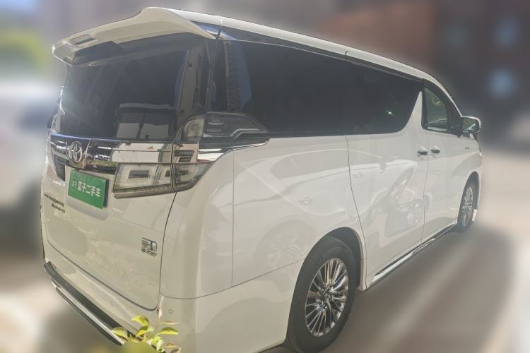 Used Toyota Vellfire 2021 Crown Dual-Engine 2.5L HV Supreme Edition Rear Right 45 Deg