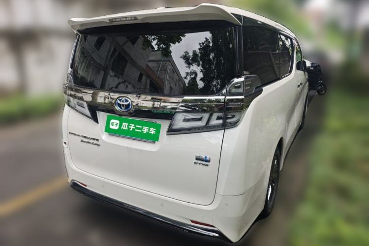 Used Toyota Vellfire 2021 Crown Dual-Engine 2.5L HV Prestige Edition Rear Right 45 Deg