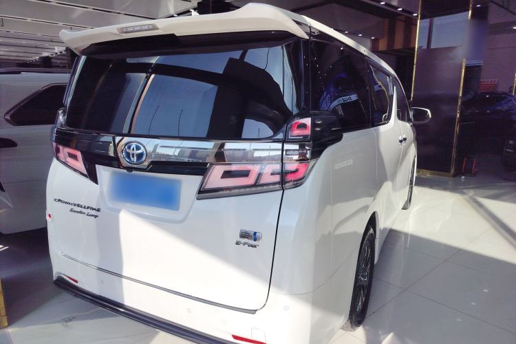 Used Toyota Vellfire 2021 Crown Dual-Engine 2.5L HV Prestige Edition Rear Right 45 Deg