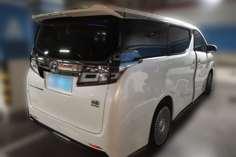 Used Toyota Vellfire 2021 Crown Dual-Engine 2.5L HV Luxury Edition Rear Right 45 Deg