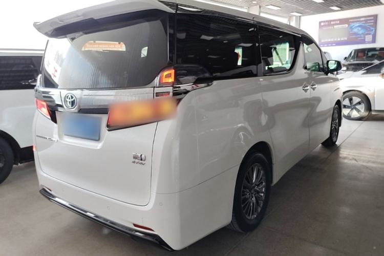 Used Toyota Vellfire 2021 Crown Dual-Engine 2.5L HV Luxury Edition Rear Right 45 Deg