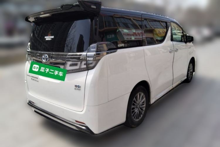 Used Toyota Vellfire 2021 Crown Dual-Engine 2.5L HV Prestige Edition Rear Right 45 Deg