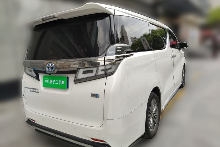 Used Toyota Vellfire 2021 Crown Dual-Engine 2.5L HV Supreme Edition Rear Right 45 Deg