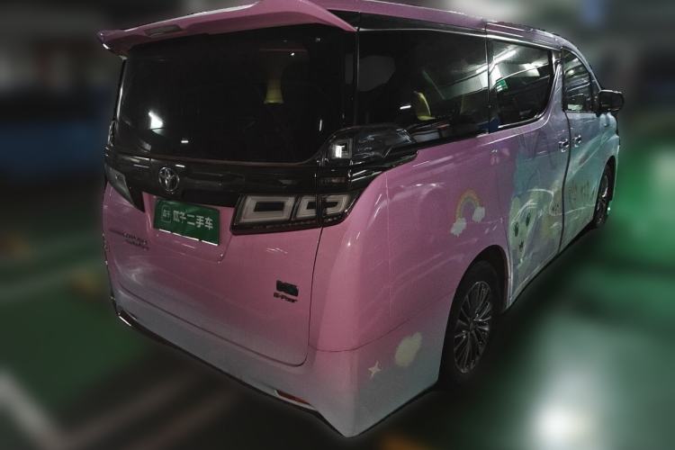 Used Toyota Vellfire 2021 Crown Dual-Engine 2.5L HV Prestige Edition Rear Right 45 Deg