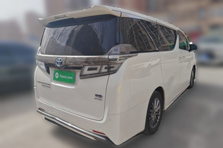 Used Toyota Vellfire 2021 Crown Dual-Engine 2.5L HV Supreme Edition Rear Right 45 Deg