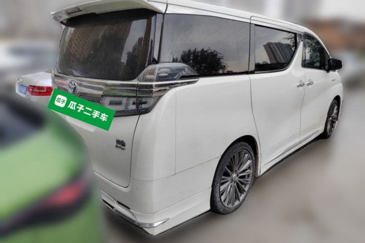 Used Toyota Vellfire 2021 Crown Dual-Engine 2.5L HV Luxury Edition Rear Right 45 Deg