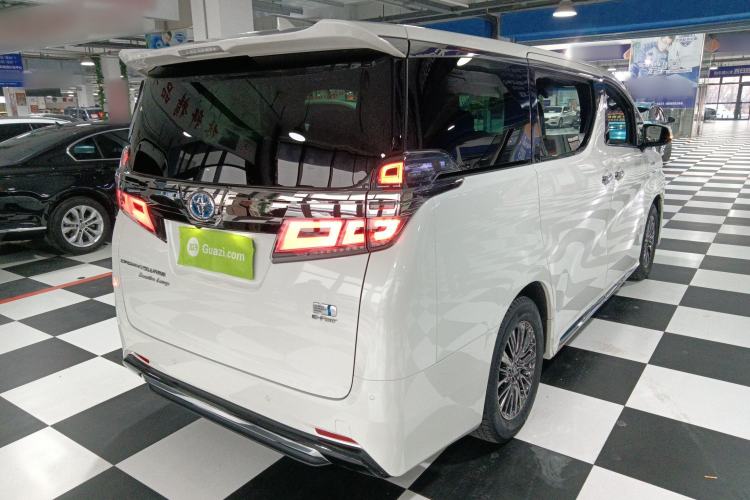 Used Toyota Vellfire 2021 Crown Dual-Engine 2.5L HV Supreme Edition Rear Right 45 Deg