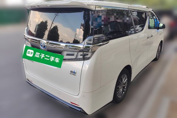 Used Toyota Vellfire 2021 Crown Dual-Engine 2.5L HV Prestige Edition Rear Right 45 Deg