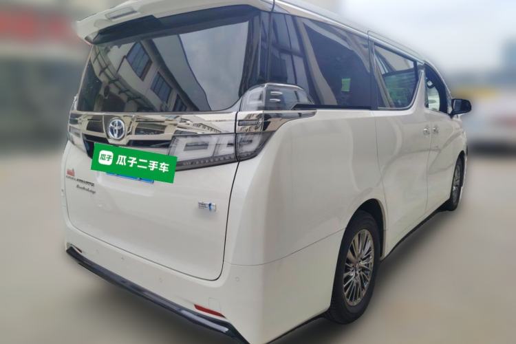 Used Toyota Vellfire 2021 Crown Dual-Engine 2.5L HV Prestige Edition Rear Right 45 Deg