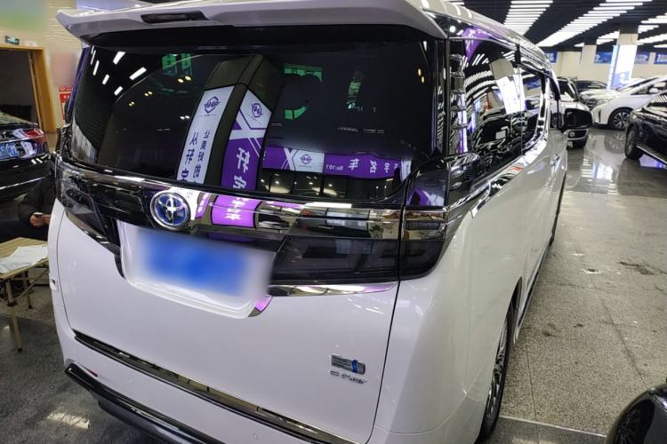 Used Toyota Vellfire 2021 Crown Dual-Engine 2.5L HV Supreme Edition Rear Right 45 Deg