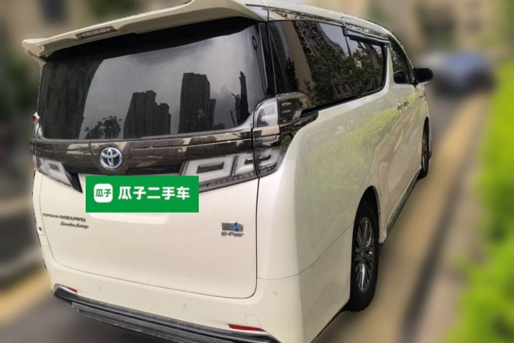Used Toyota Vellfire 2021 Crown Dual-Engine 2.5L HV Supreme Edition Rear Right 45 Deg