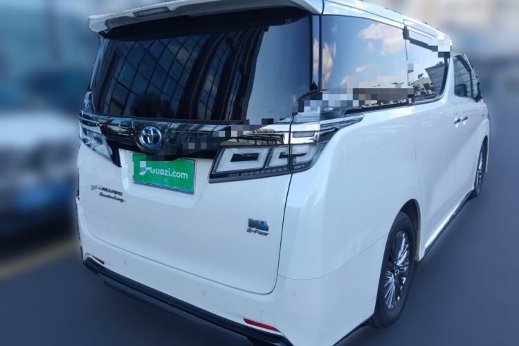 Used Toyota Vellfire 2021 Crown Dual-Engine 2.5L HV Supreme Edition Rear Right 45 Deg