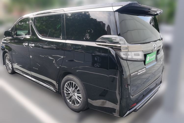 Used Toyota Vellfire 2023 Crown Dual-Engine 2.5L HV Ultimate Edition Rear Left 45 Deg