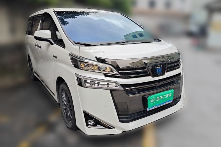 Used Toyota Vellfire 2023 Crown Dual-Engine 2.5L HV Luxury Edition Front Right 45 Deg