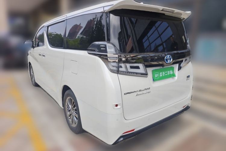 Used Toyota Vellfire 2023 Crown Dual-Engine 2.5L HV Prestige Edition Rear Left 45 Deg