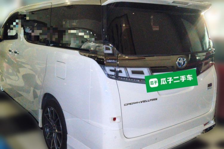 Used Toyota Vellfire 2023 Crown Dual-Engine 2.5L HV Luxury Edition Rear Left 45 Deg
